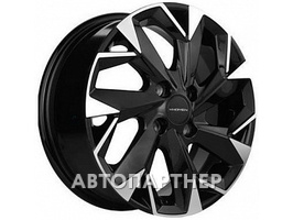 Khomen Wheels KHW1402(Vaz/Datsun) 5.5x14 4x98 ET35 58.5 Black-FP